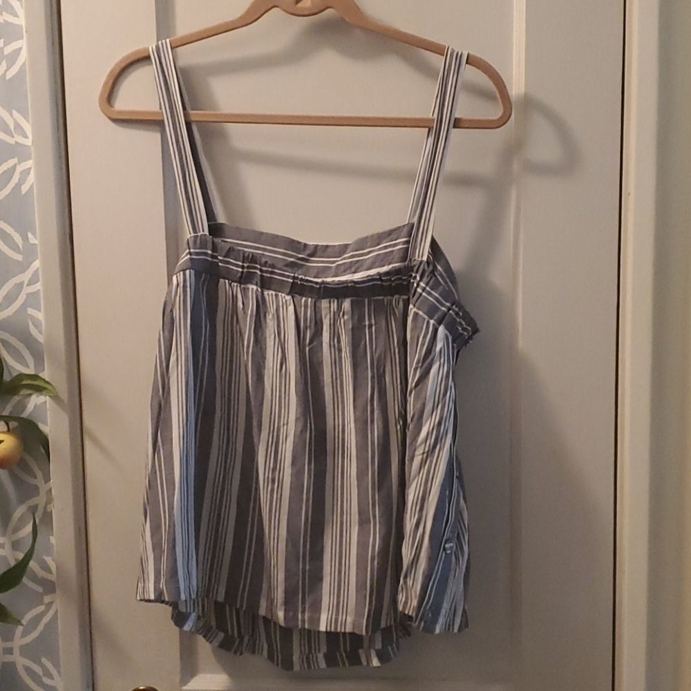 Blue stripe tank top - Picture 4 of 4